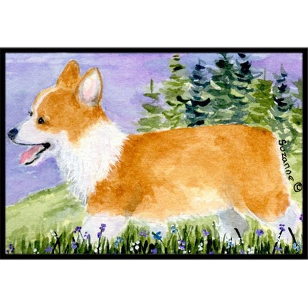 Carolines Treasures SS8912MAT Corgi Indoor Outdoor Mat - 18 x 27 in. SS8912MAT - main